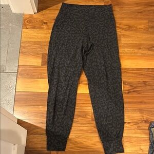 Lululemon Black Patterned Align Jogger